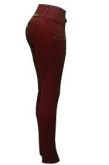 Calça f. tam:42, sawary resinada(parece couro) Rf:001