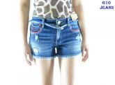 Shorts feminino tam:40, em jeans sawary.Ref:042
