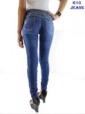 Calça f. tam:42, jeans sawary jegging levanta bumbum.Ref:044
